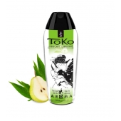 Интимный гель TOKO Pear   Exotic Green Tea с ароматом груши и зеленого чая - 165 мл. - Shunga - купить с доставкой в Ельце