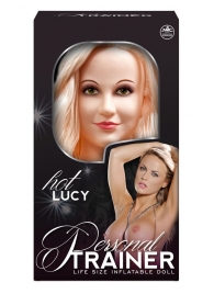Надувная кукла с вибрацией и 2 любовными отверстиями Hot Lucy Lifesize Love Doll - NMC - в Ельце купить с доставкой