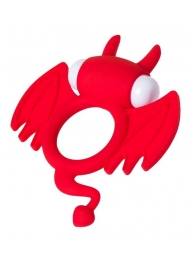 Красное эрекционное кольцо на пенис JOS COCKY DEVIL - JOS - в Ельце купить с доставкой