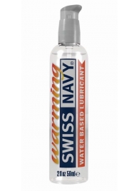 Разогревающий лубрикант на водной основе Swiss Navy Warming Lube - 59 мл. - Swiss navy - купить с доставкой в Ельце