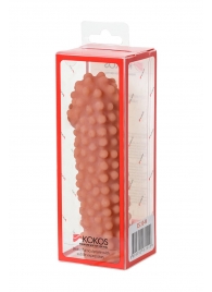 Телесная насадка на фаллос с бугорками KOKOS Extreme Sleeve 10 - 15,8 см. - KOKOS - в Ельце купить с доставкой