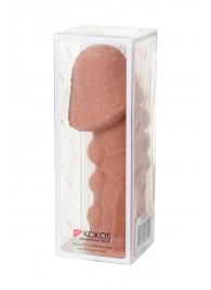 Насадка на фаллос с пузыриками, венками и ребристостью KOKOS Extreme Sleeve 09 - 12,7 см. - KOKOS - в Ельце купить с доставкой