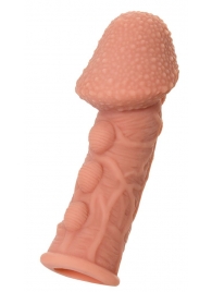 Насадка на фаллос с пузыриками, венками и ребристостью KOKOS Extreme Sleeve 09 - 12,7 см. - KOKOS - в Ельце купить с доставкой