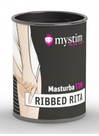 Компактный мастурбатор MasturbaTIN Ribbed Rita - MyStim - в Ельце купить с доставкой