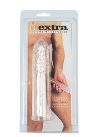 Насадка-удлинитель из прозрачного силикона LIDL EXTRA SILICONE PENIS EXTENSION - Seven Creations - в Ельце купить с доставкой