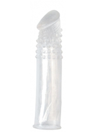 Насадка-удлинитель из прозрачного силикона LIDL EXTRA SILICONE PENIS EXTENSION - Seven Creations - в Ельце купить с доставкой
