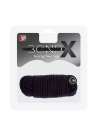 Черная веревка для связывания BONDX LOVE ROPE - 10 м. - Dream Toys - купить с доставкой в Ельце