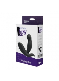 Черный вибромассажер простаты PROSTATE HERO - Dream Toys - в Ельце купить с доставкой