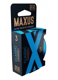 Классические презервативы в железном кейсе MAXUS Classic - 3 шт. - Maxus - купить с доставкой в Ельце