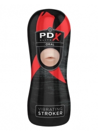 Мастурбатор-ротик Vibrating Oral Stroker - Pipedream - в Ельце купить с доставкой
