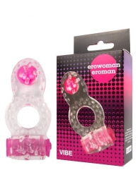 Прозрачное эрекционное кольцо Erowoman-Eroman - Erowoman-Eroman - в Ельце купить с доставкой