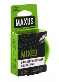 Презервативы в железном кейсе MAXUS Mixed - 3 шт. - Maxus - купить с доставкой в Ельце