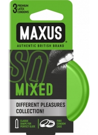 Презервативы в железном кейсе MAXUS Mixed - 3 шт. - Maxus - купить с доставкой в Ельце