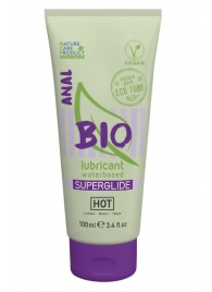 Интимный увлажняющий анальный гель BIO SuperGlide - 100 мл. - HOT - купить с доставкой в Ельце