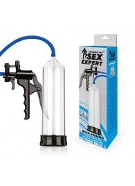 Прозрачная вакуумная помпа Sex Expert с насосом - Sex Expert - в Ельце купить с доставкой