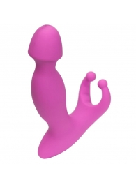 Розовый стимулятор простаты с усиками - 15 см. - 4sexdreaM - в Ельце купить с доставкой