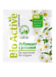Пробник лубриканта на водной основе Bio Active - 3 гр. - Биоритм - купить с доставкой в Ельце