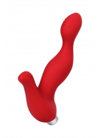 Красный силиконовый вибростимулятор простаты Proman - 12,5 см. - ToyFa - в Ельце купить с доставкой