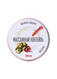 Массажная свеча «Массажный коктейль» с ароматом пина колады - 30 мл. - ToyFa - купить с доставкой в Ельце