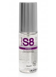 Cмазка на водно-силиконовой основе S8 Hybrid - 50 мл. - Stimul8 - купить с доставкой в Ельце