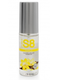 Лубрикант на водной основе S8 Flavored Lube со вкусом ванили - 50 мл. - Stimul8 - купить с доставкой в Ельце
