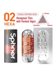 Мастурбатор SPINNER Hexa - Tenga - в Ельце купить с доставкой
