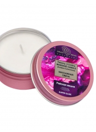 Массажная свеча  Райская вишня - БиоМед - купить с доставкой в Ельце