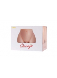 Мастурбатор-полуторс Cherry с вибрацией и двумя любовными тоннелями - KOKOS - в Ельце купить с доставкой