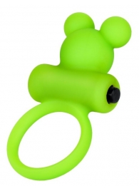 Зеленое виброкольцо на пенис A-Toys - A-toys - в Ельце купить с доставкой