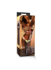 Коричневый мастурбатор-ротик Heather - Blush Novelties - в Ельце купить с доставкой