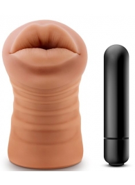 Кофейный мастурбатор-ротик Isabella - Blush Novelties - в Ельце купить с доставкой