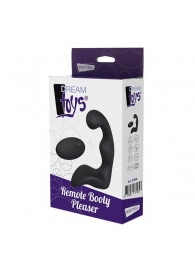 Черный вибромассажер простаты REMOTE BOOTY PLEASER - Dream Toys - в Ельце купить с доставкой