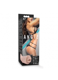 Телесный мастурбатор-ротик Angie - Blush Novelties - в Ельце купить с доставкой
