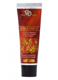 Интимный съедобный лубрикант JUICY FRUIT с ароматом фруктов - 30 мл. - БиоМед - купить с доставкой в Ельце