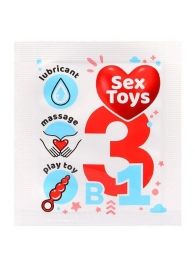 Гель-лубрикант на водной основе Sex Toys - 4 гр. - Биоритм - купить с доставкой в Ельце