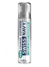 Очищающая пенка для игрушек и тела Swiss Navy Toy   Body Cleaner Foamer - 207 мл. - Swiss navy - купить с доставкой в Ельце