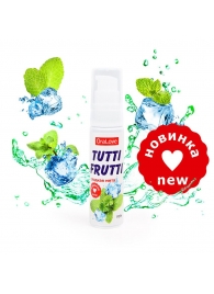 Гель-смазка Tutti-frutti со вкусом сладкой мяты - 30 гр. - Биоритм - купить с доставкой в Ельце