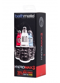Красная гидропомпа HydroMAX3 - Bathmate - в Ельце купить с доставкой