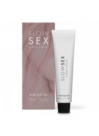 Лубрикант на водной основе Slow Sex Anal Play Gel - 30 мл. - Bijoux Indiscrets - купить с доставкой в Ельце