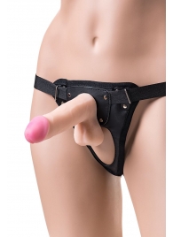 Телесный страпон на трусиках Realstick Hunter - 14,5 см. - ToyFa - купить с доставкой в Ельце