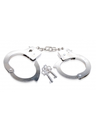 Металлические наручники Beginner s Metal Cuffs - Pipedream - купить с доставкой в Ельце