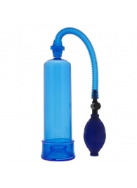 Синяя вакуумная помпа MENZSTUFF PENIS ENLARGER - Dream Toys - в Ельце купить с доставкой