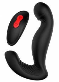 Черный вибромассажер простаты SWIRLING P-PLEASER - Dream Toys - в Ельце купить с доставкой