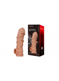 Насадка на фаллос с крупными бугорками EXTREME SLEEVE - 17,6 см. - KOKOS - в Ельце купить с доставкой