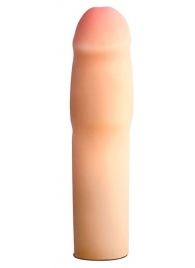 Телесная насадка-удлинитель на пенис PERFORMANCE 1.5INCH COCK XTENDER - 16 см. - Blush Novelties - в Ельце купить с доставкой