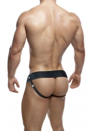 Черный мужской страпон DR. SKIN 6INCH HOLLOW STRAP ON - 16 см. - Blush Novelties - купить с доставкой в Ельце