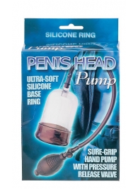 Помпа на головку фаллоса Penis Head Pump - Seven Creations - в Ельце купить с доставкой