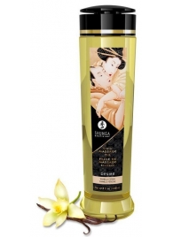 Массажное масло с ароматом ванили Desire - 240 мл. - Shunga - купить с доставкой в Ельце
