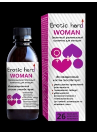 Женский биогенный концентрат для повышения либидо Erotic hard Woman - 250 мл. - Erotic Hard - купить с доставкой в Ельце
