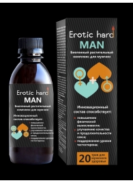Мужской биогенный концентрат для усиления эрекции Erotic hard Man - 250 мл. - Erotic Hard - купить с доставкой в Ельце
